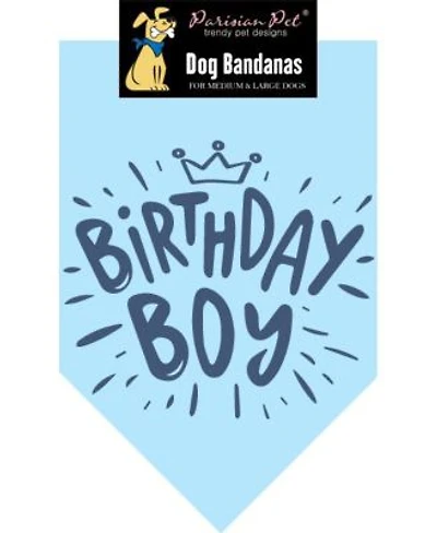 Parisian Pet Brithday Boy Dog Bandana