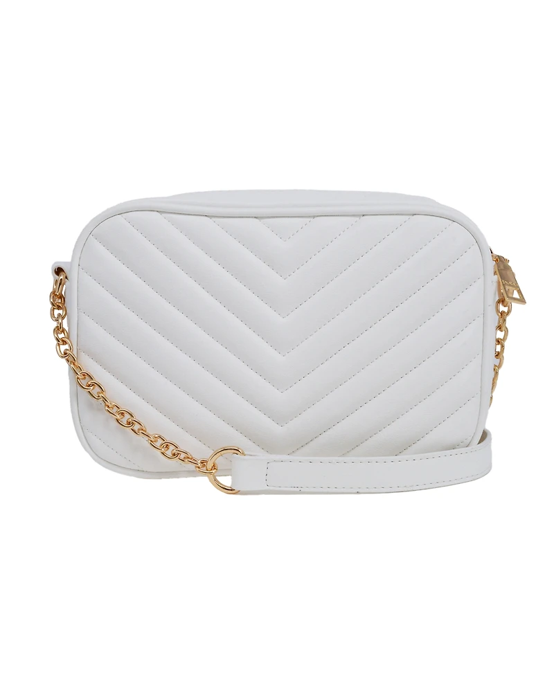 Bebe Women's Tyler Camera Crossbody Bag with Wallet