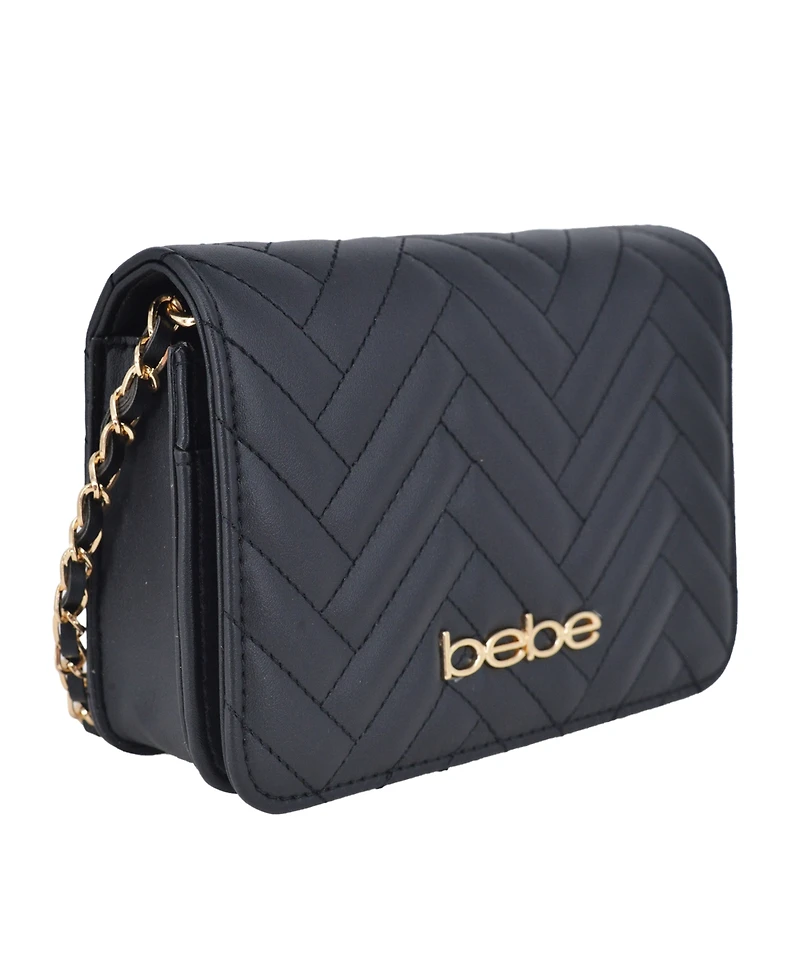 Bebe Women's Sophia Mini Crossbody Bag with Wallet