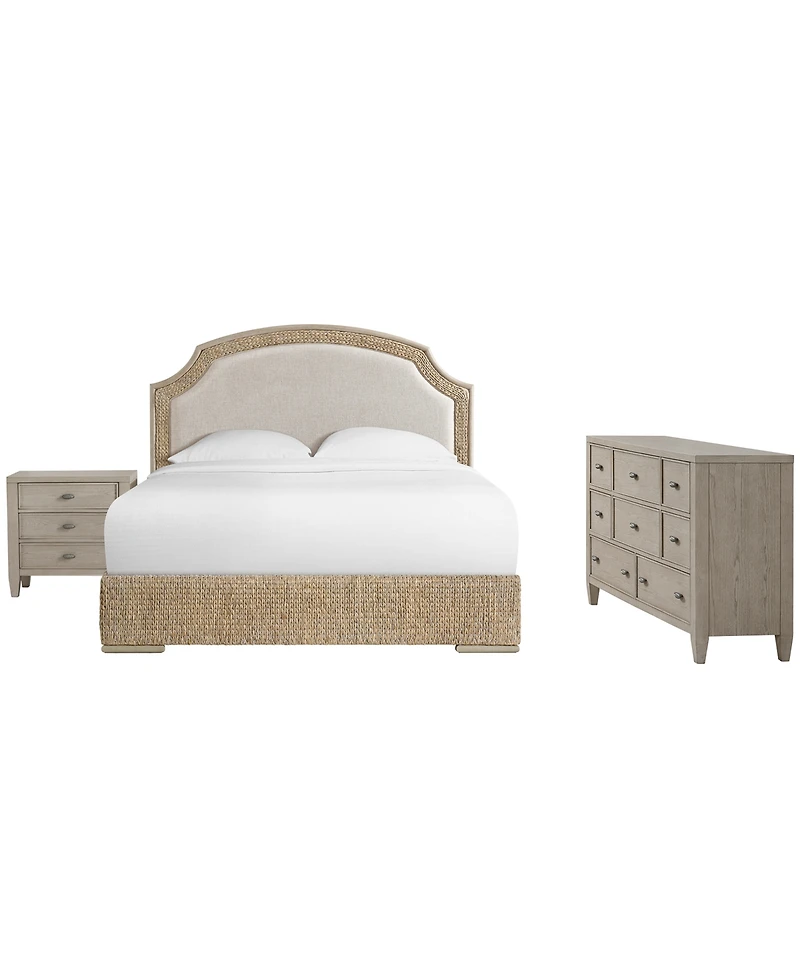 Sirena Queen 3-Pc. Set (Bed, Dresser, 3-Drawer Nightstand)