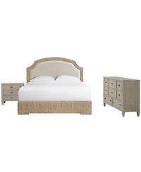 Sirena Queen 3-Pc. Set (Bed, Dresser, 3-Drawer Nightstand)