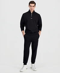 Hugo Boss Men's Durty Relaxed-Fit Half-Zip Sweatshirt