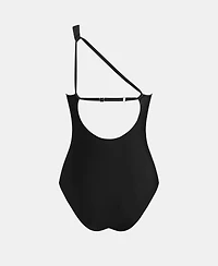 Cupshe Women's Alluring One-Shoulder One-Piece Swimsuit with Cutouts