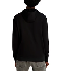 Karl Lagerfeld Paris Men's French Terry Texture Pull-On Hoodie