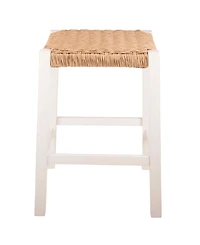 Alaterre Furniture 24" Wood Newport Counter Height Bar Stool