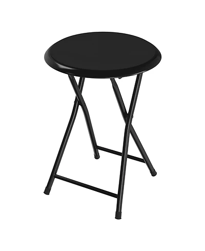 Lavish Home 18" Steel Portable Folding Bar Stool