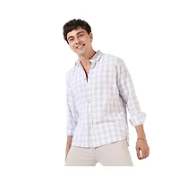 Campus Sutra Men's Checkered Regular Fit Casual Shirt