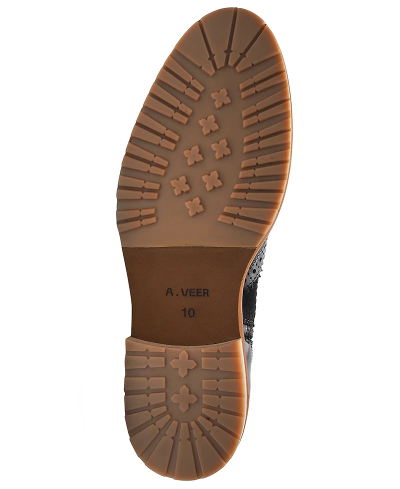 Anthony Veer Men's Langston Wingtip Lace-Up Boots