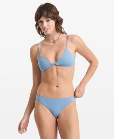 Volcom Juniors Simply Seamless V Neck Swim Top Bottoms