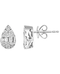 Effy Collection Diamond Earrings (5/8 ct. t.w.) in 14k White Gold