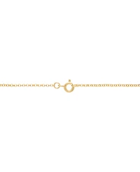 Macy's White Sapphire Bar Necklace (1-1/3 ct. t.w.) in 14k Yellow Gold-Plated Sterling Silver