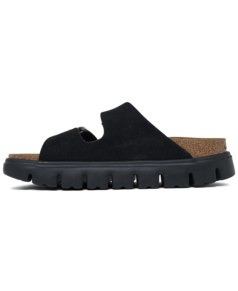 Papillio by Birkenstock Women's Arizona Chunky Suede Leather Platform Sandals from Finish Line