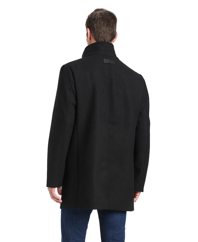 Vince Camuto Men's Classic Stand Collar Coat