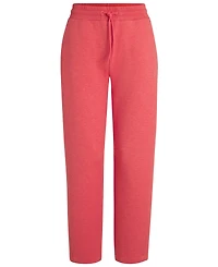 Boss by Hugo Women's Cropped Cotton-Blend Tracksuit Pants