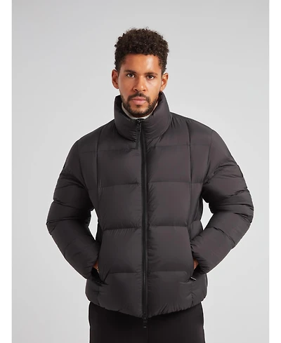 JACK1T Men's Cloud Long Sleeve Puffer Racer Jacket