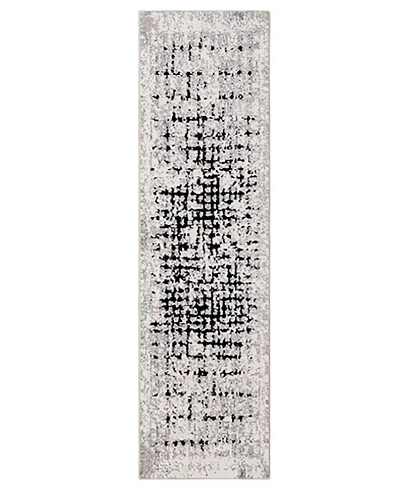 Closeout! Karastan Epiphany Flux Screen 2'4" x 7'10" Runner Area Rug