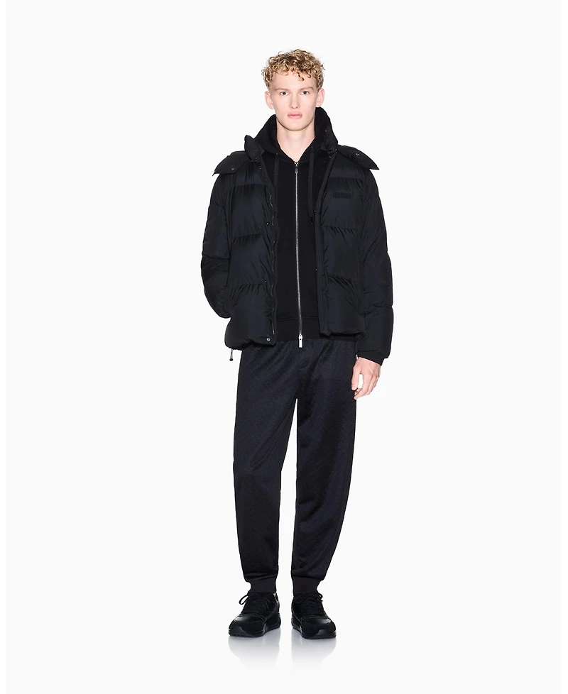 A|X Armani Exchange Men's Milan Ny Logo Full Zip Hoodie