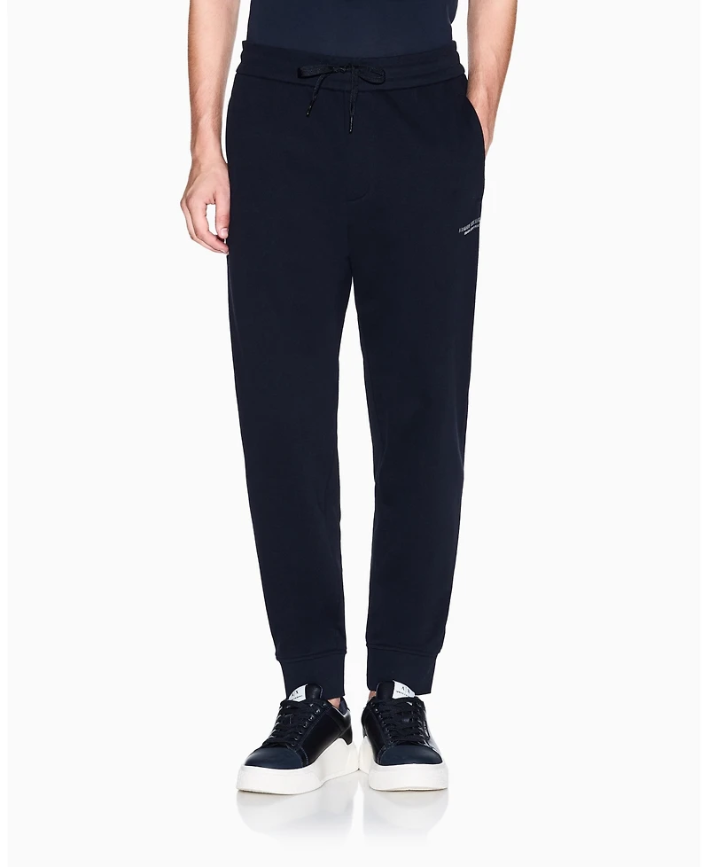 A|X Armani Exchange Men's Milan Ny Fleece Pants
