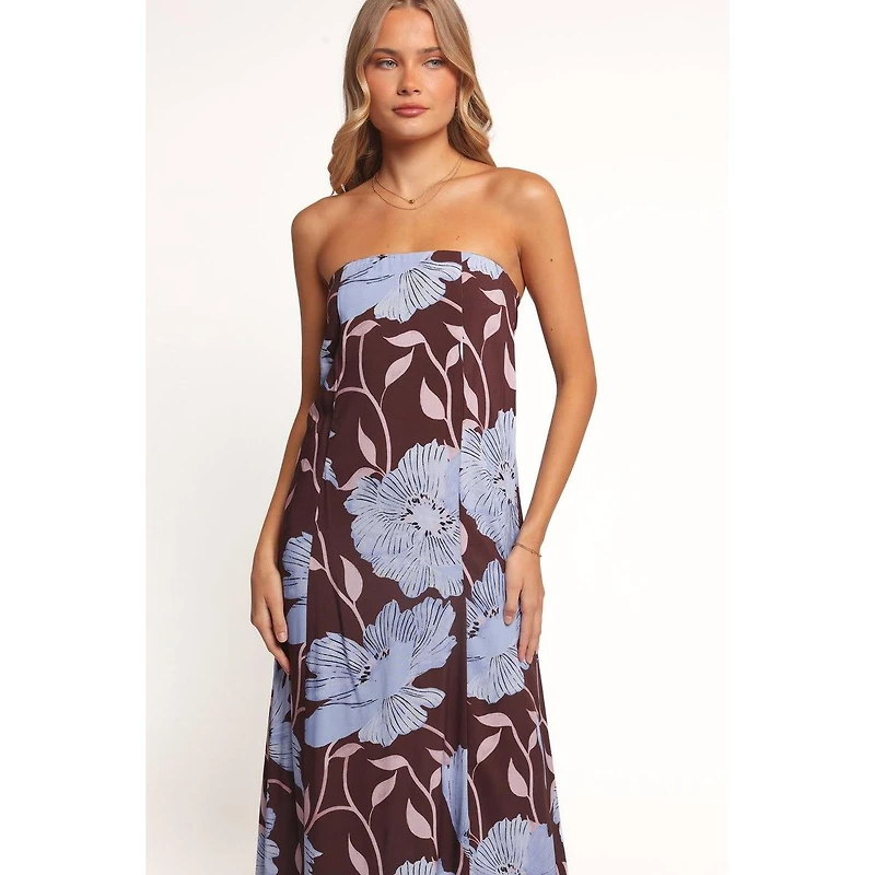 Petal and Pup Women's Ottavia Strapless Maxi Dress
