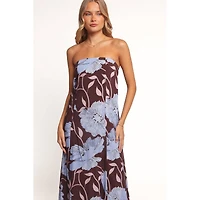 Petal and Pup Women's Ottavia Strapless Maxi Dress
