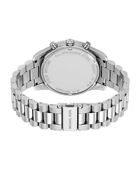 Michael Kors Men's Lexington Chronograph Stainless Steel Watch, 45mm