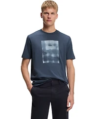 Boss by Hugo Men's Printed Artwork Cotton-Jersey T-Shirt