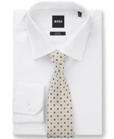 Boss by Hugo Boss Men's Jacquard Pattern Formal Silk Tie
