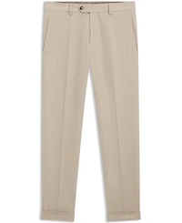 Boss by Hugo Men's Virgin Wool Cotton Tapered-Fit Pants