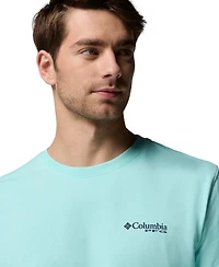 Columbia Men's Pfg Trawling Graphic Long Sleeve T-Shirt