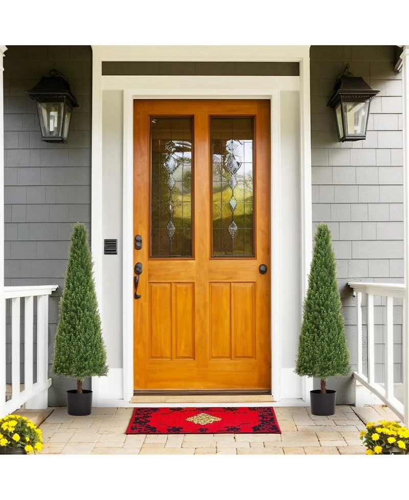 Streamdale Furniture Artificial Boxwood Topiary Trees 120cm 2pcs