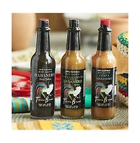 Trio of Hot Sauces with Servilleta