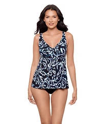 Miraclesuit Women's Adorn Ayla Underwire V-Neck Tankini