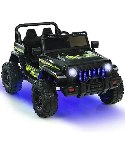 Sugift 12V Kids Ride-on Jeep Car with 2.4 G Remote Control