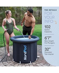 Lifepro Portable Ice Bath Tub with Cover & Bag