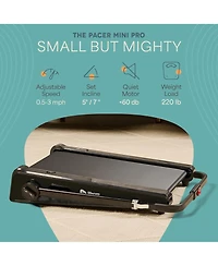 LifePro Smallest Portable Mini Walking Pad with Adjustable Handlebar