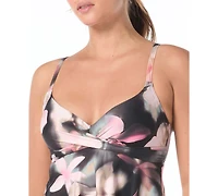 Coco Reef Women's Contours Diamond Wrap Tankini Top
