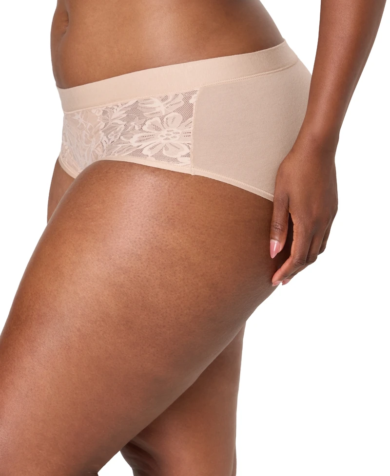 Bali Women's Breathe Lace Hipster Underwear