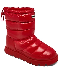 Hunter Women's Maribel Lug Sole Insulated Waterproof Snow Booties from Finish Line