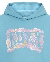 Roxy Girls' 7-16 Botanical Print Long-Sleeve Hoodie