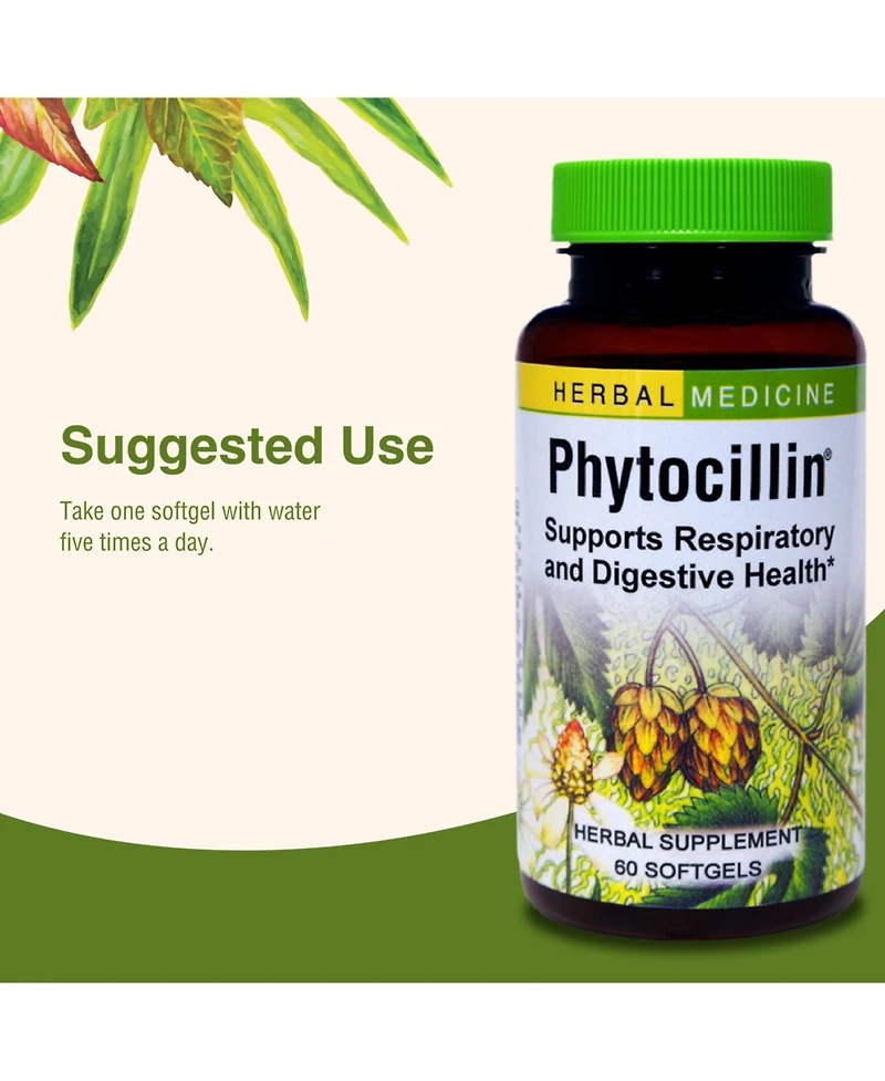 Trace Minerals Phytocillin: -Count Bottle of Softgels