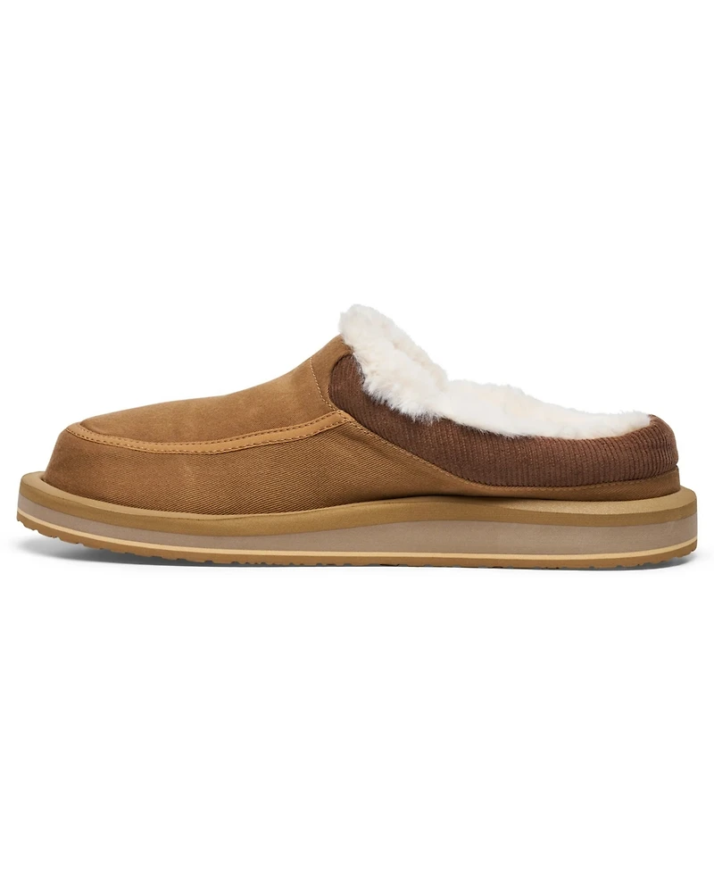 Sanuk Men's Donny Cozy Slip-On Clog Slippers