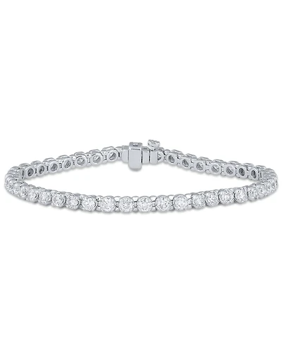 Macy's White Diamond Bracelet (5 ct. t.w.) in 10k Yellow Gold (also in 10k White Gold)