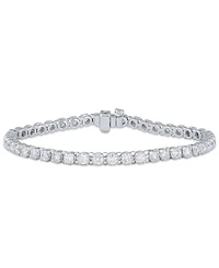 Macy's White Diamond Bracelet (5 ct. t.w.) in 10k Yellow Gold (also in 10k White Gold)