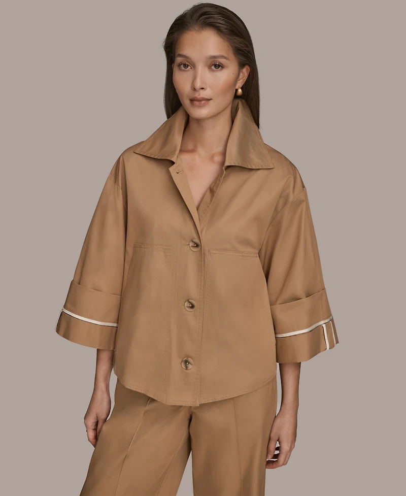 Donna Karan Weekend Women's Button-Front Jacket