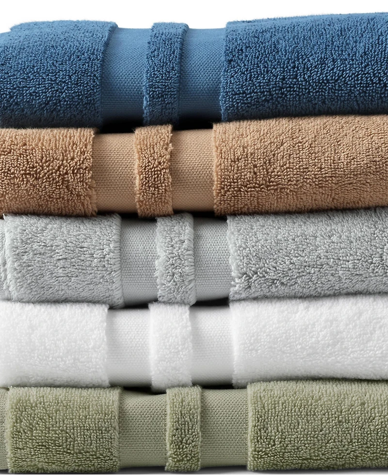 Lands' End Essential Cotton 2-Piece Washcloth Set