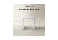 Z Gallerie Stela End Table