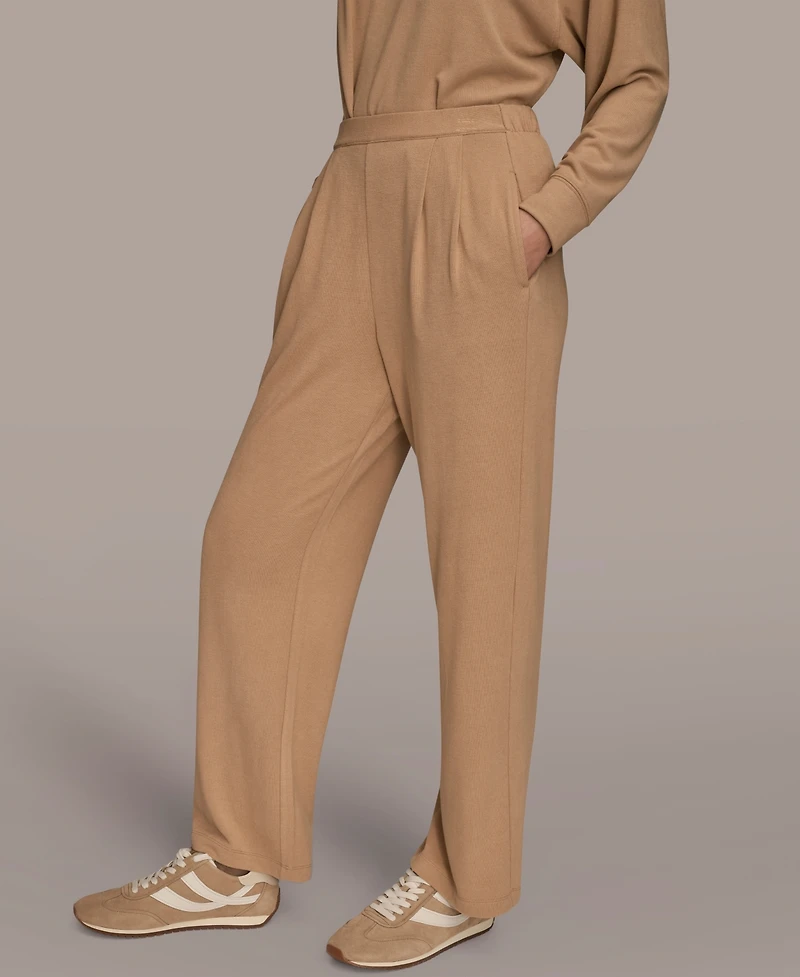 Donna Karan Weekend Women's Pleated Pull-On Pants