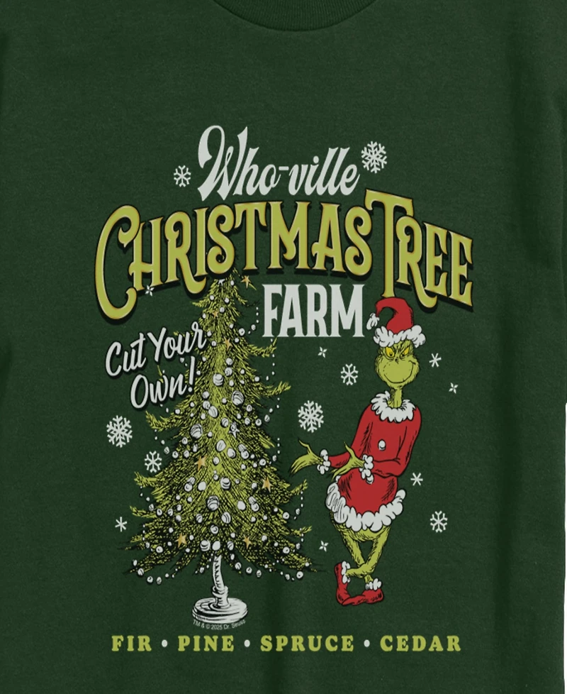 Airwaves Men's The Grinch Tree Graphic Short-Sleeve T-Shirt