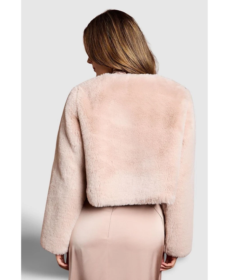 Coast Women's Edge To Faux Fur Coat