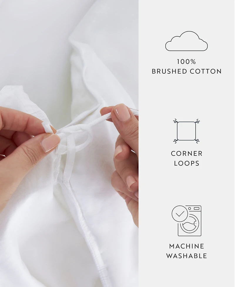 ienjoy Home Solid Cotton Comforter, King/California King